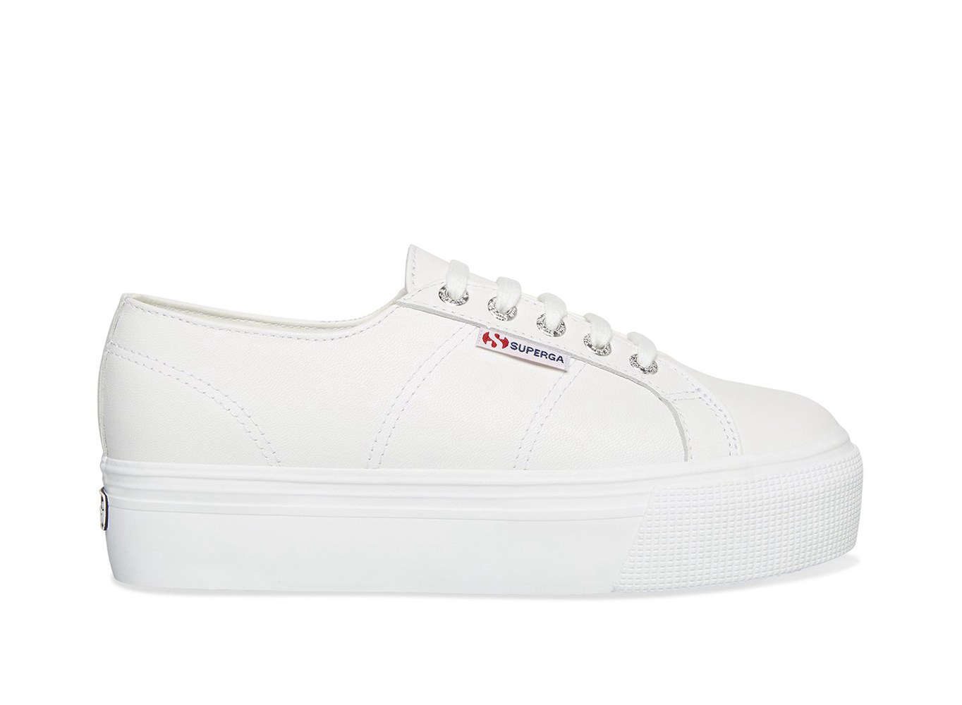 Superga Platform Womens - 2790 Nappaleaw - White - UDVJY7830